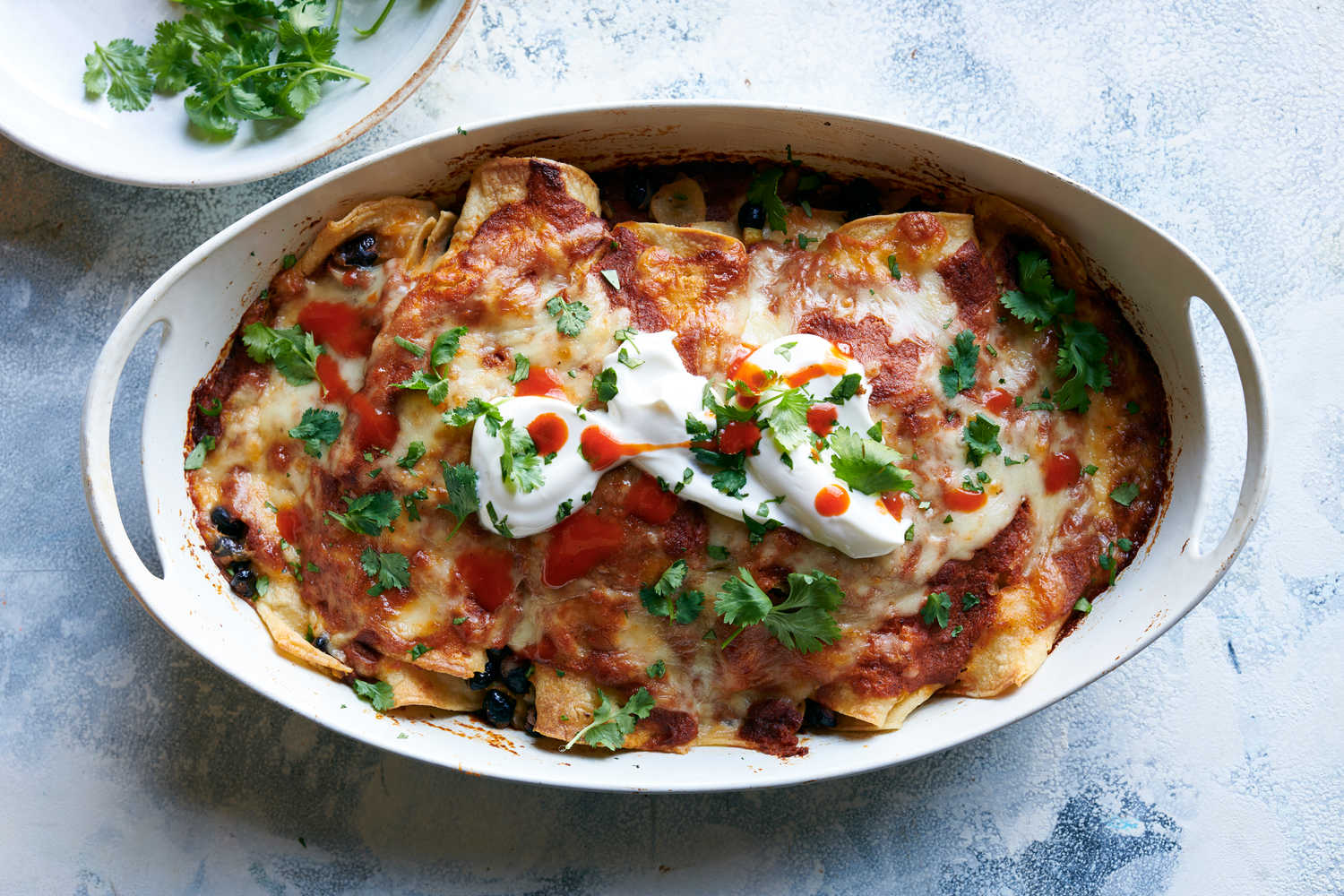 Bubbly Bean & Cheese Enchiladas: Customizable & Satisfying